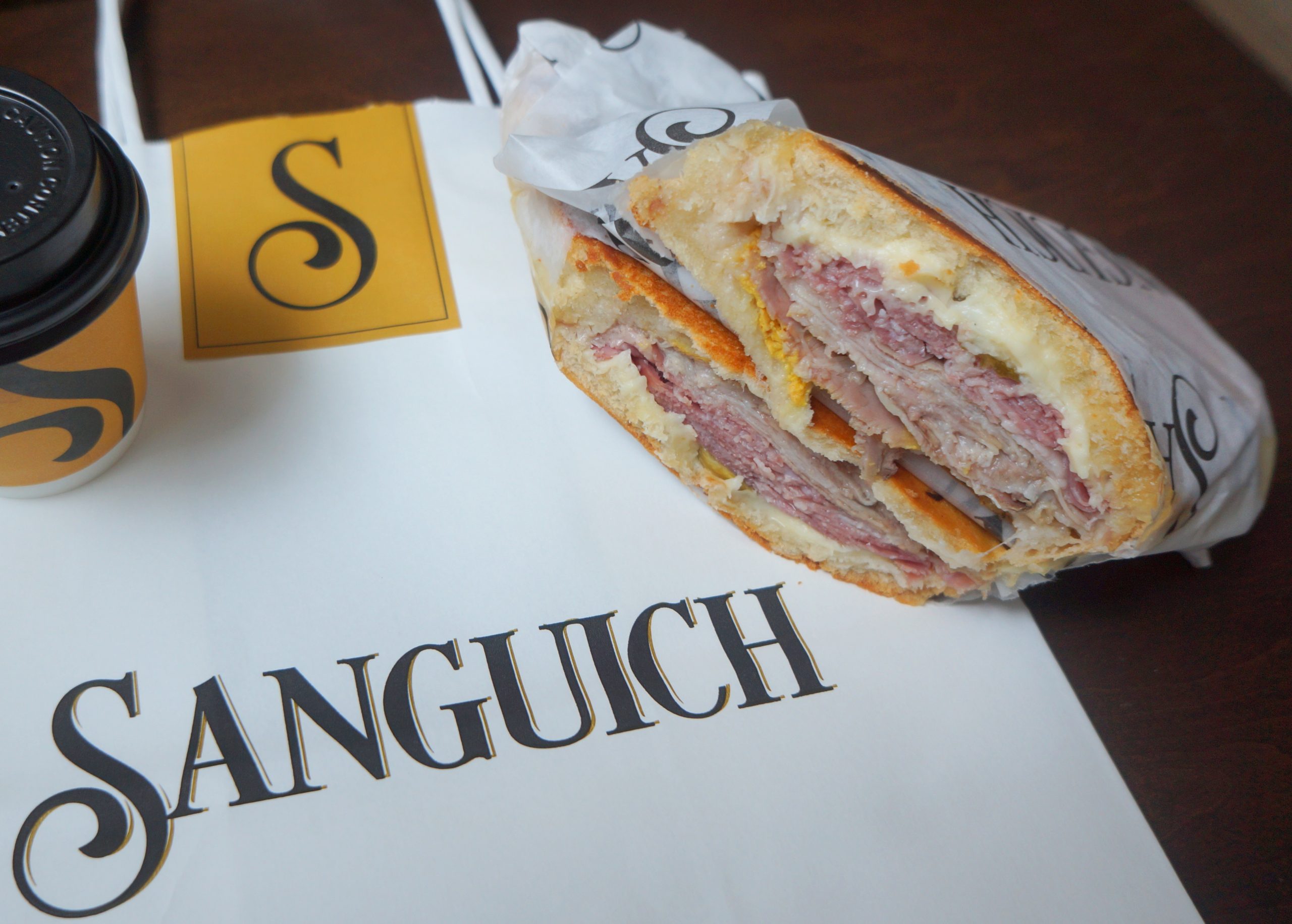 Cuban Sandwich at Sanguich de Miami